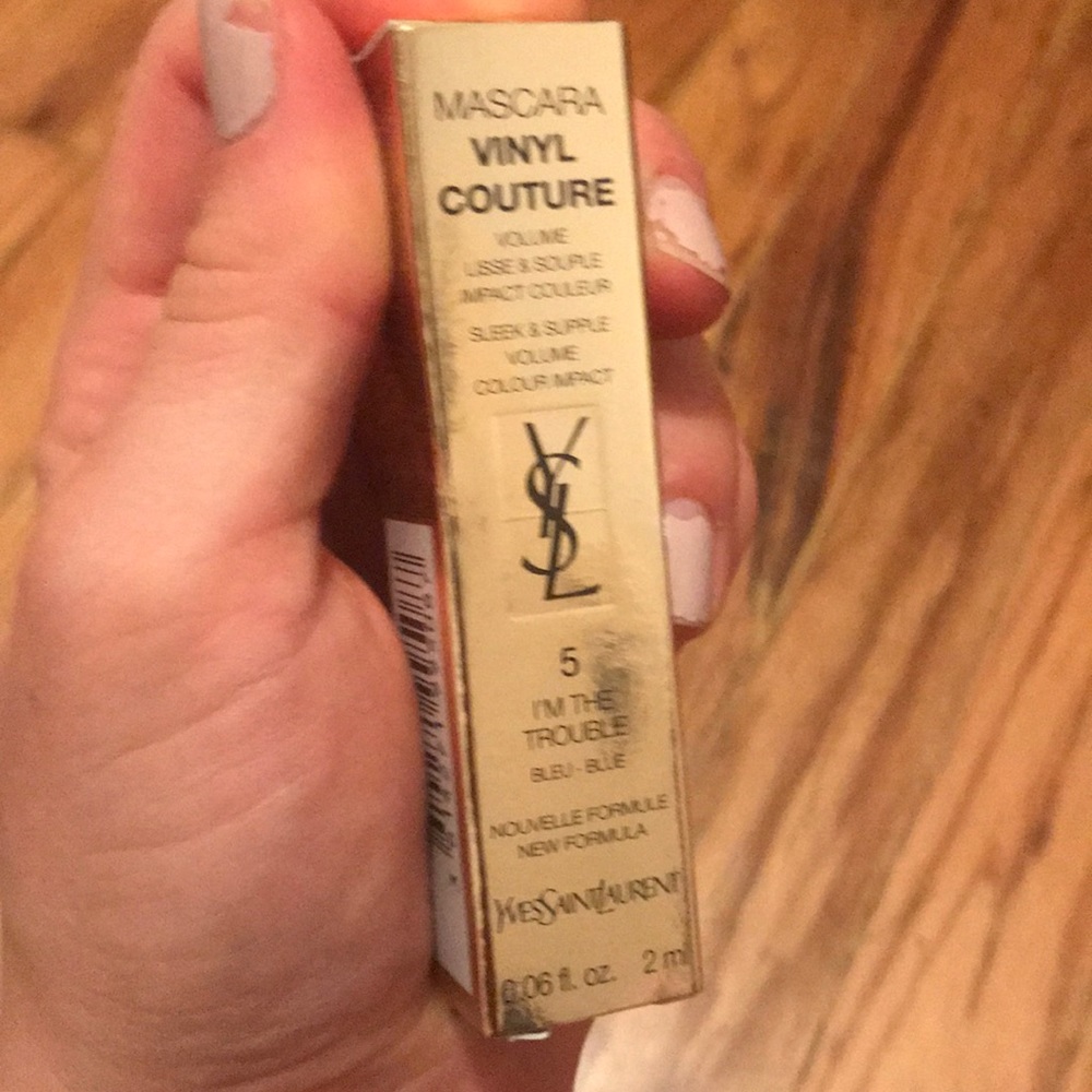 YSL Blue Vinyl Couture Volume Mascara